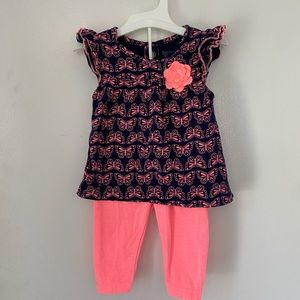 Butterfly Shirt & Legging set